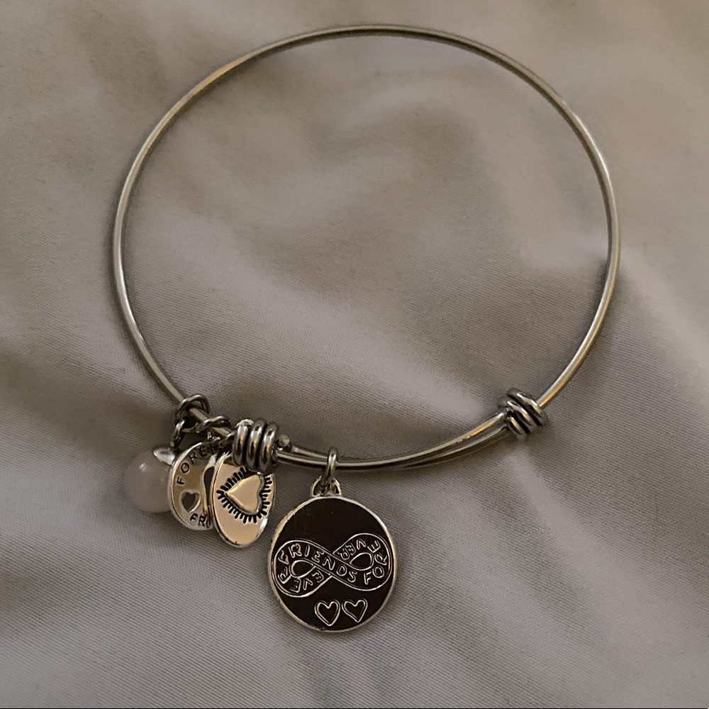 Infinity friends for life bracelet